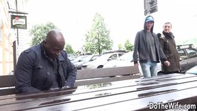 Black Boy Anal👌 Rides Blonde Ex &mdash;  Cuckold Swallows