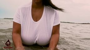 brija monet wet t-shirt play