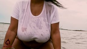 brija monet wet t-shirt play