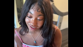 Joi blowjob from ebony pornstar
