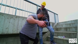 Reality Dudes - Jerome &amp; Marty Are Not Going To Let A Busy Road Stop Them From Getting Fucked