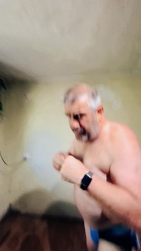 POV Fight: Silver Stepdaddy Boxer - Total Submission in Combat