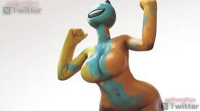 Poppy Playtime hentai Adult animation - Doey The Doughman Blow Job Hand Job Tits Job Hentai animation by xxtoonfun