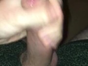 Milking My Big Boner And Cumming Hard