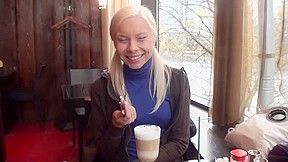Hardcore sex with sexy golden-haired