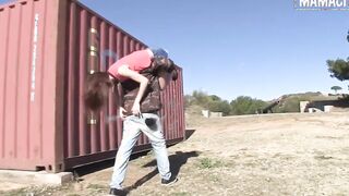 CHICASLOCA - Amazing Ass teen Year Mature Carol Vega Takes Long Cock Into Outdoors - MAMACITAZ