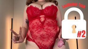 LOCKTOBER TASK #2 - Femdom Mystery POV by Sadistichoneyb Miss Honey with Interactive Game, Sub Training and Slave Task