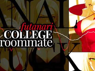 F4M - Erotic Audio - Futa College Roommate Ch. II