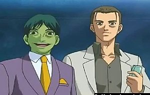 Hentai teen gets   by an older man