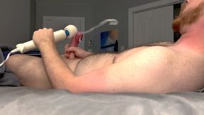 Big cumshot from a powerful orgasm !