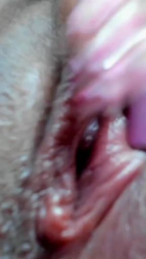 Emotional moment from &quot;Squirt goddess Salome Colucci stimulates her wet and throbbing pussy while on a group video call&quot;