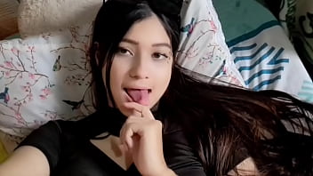 Fucking my cute stepdaughter while she studies for an exam