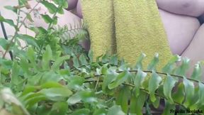 Stepmom makes video for stepson&amp;#039;s friend teaching gardening part 01