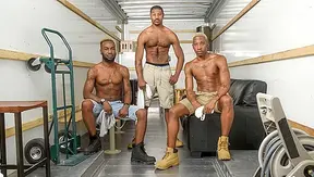 Adonis Phoenix Unleash Wild Passion in Steamy Black Threesome – 18+