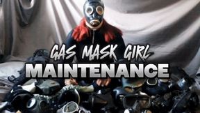 Maintenance Gas Mask Girl