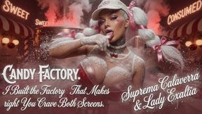 CANDY FACTORY. I Built the Factory That Makes You Crave Both Screens