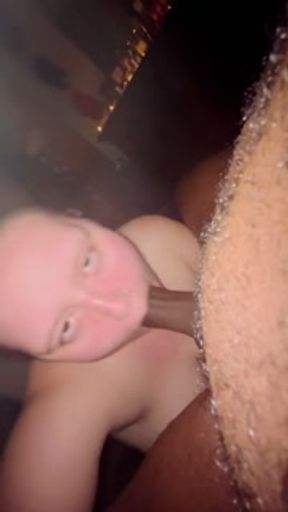 WHITE CHOCOLATE SAUCE DEEPTHROAT PT1👅