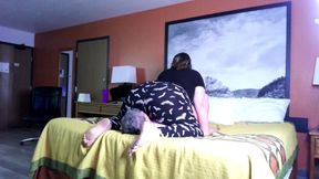 Shemale PAWG Facesitting And Fucking Wife