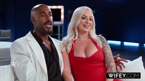 WIFEY Gorgeous Blonde Hotwife Elana Bunnz Takes A Thick BBC In Front Of Hubby
