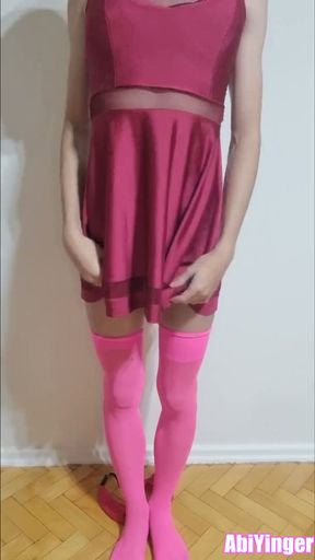 Sissy Girl In Chasity Cage   Clip 2