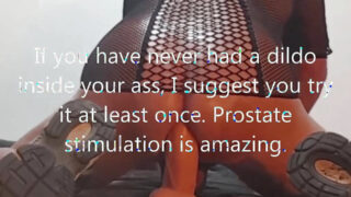 Masturbation, Kleid – Solo-Mädchenfilm von amerikanischen Amateur-Crossdresser-Schwulen, die anal gefickt werden