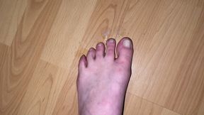 Licking Feet and Toes, Spitting, Domination POV Custom Video