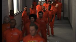 New shy inmate meets the perverted prison warden.