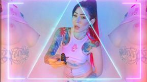 Pink neon Intoxxxicated Goon
