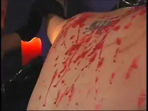 Two mistresses dominate a chubby girl in BDSM scenarios.
