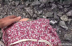 Czech streets e130, lina, public orgasm