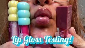 New Lip Glosses Testing on my Small Lips!