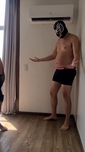 Masked Jobber Vs. Brawling Bubba: the Final Test of Strength (jobber Lost)