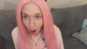 Bratty Bubblegum Blowing slut