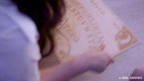 Natasha Nice, Xxlayna Marie And Demi Hawks In Teens And Stepmom Dress Up For Halloween Lesbian Foursome Part 3