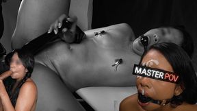 Bdsm Fucking and cum on face