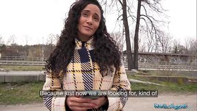 This big ass big tits Latina did not mind I had a camera! - Public Agent