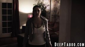 Chubby cousin fucks and receives lapping from Angela White