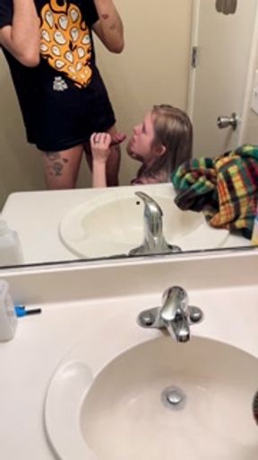 Seven minutes in heaven at a house party