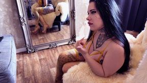 Golden Lingerie Slut