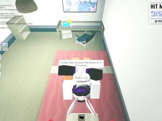 Lewd Bunny gets drilled hard and filled up in a ROBLOX Condo