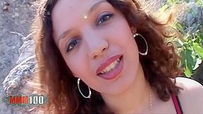 Zeta Niagara, Beautiful Little Arab Brunette Who Squirts Like A Slut While Being Fucked Outdoors