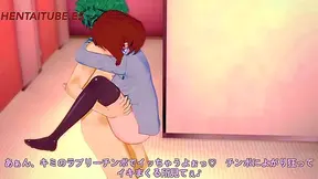 Deku Pleasures Ochaco with Hot Blowjob, handjob and creampie in MHA Fantasy