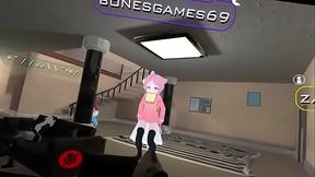 Pap&aacute_ pitufo y Yoda en busca de l. (VRchat) Elvallo