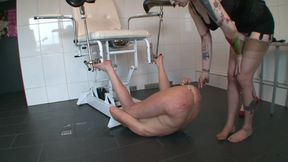 Bound BDSM Babe Toyed and Fucked Hard in Dungeon