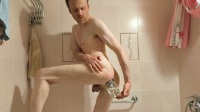 Lanatuls - Anal Slut and Whore Testing Automatic Anal Enema Cleaner