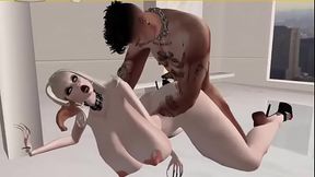 g&oacute_tica culona follada por el culo - imvu