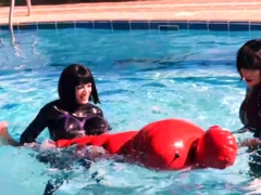 TANGENTOD Latex Pool Float Play