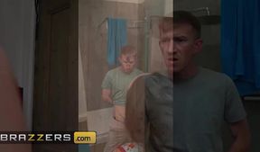 BRAZZERS - Catherine Knight Tries To Film Her Morning Self-Care Routine But Danny Keeps Teasing Her
