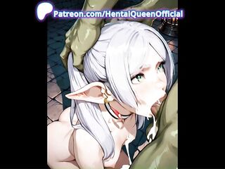 Excited Blond Cowgirl Sucks Large Ramrod and Swallows Cum