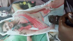 Hot moaning on Tamil actress